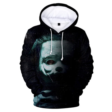 Película Halloween Sudadera Cosplay Fiesta Carnaval Diario 3D Impreso
